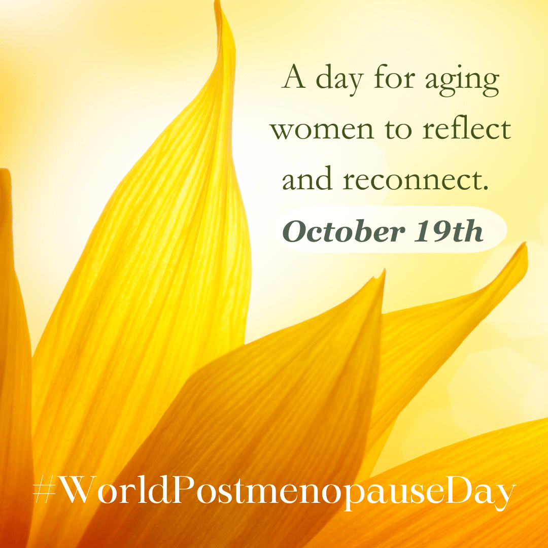 World Menopause Day is October 19th